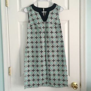 Talbots Printed Linen Dress